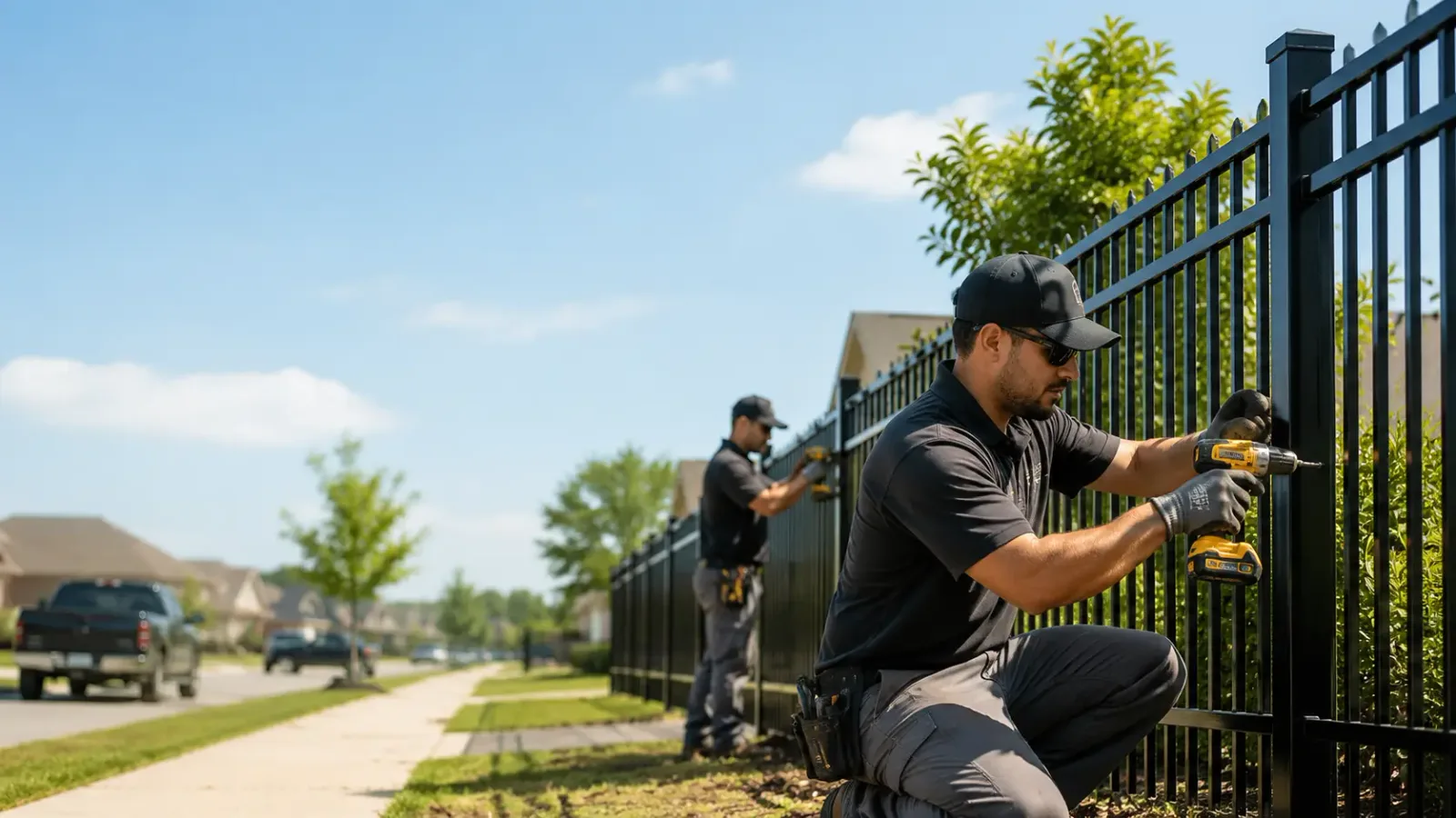Metal Fence Installation in Dibble, OK